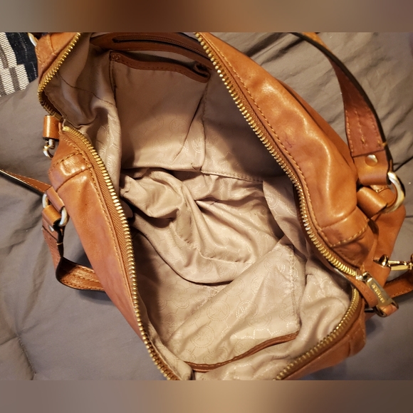 Michael Kors tan leather cross body bag - Picture 5 of 6